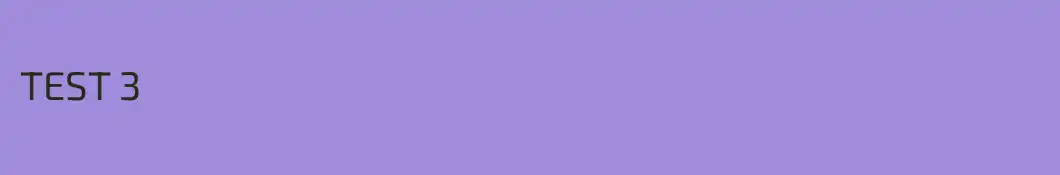 TEST 3